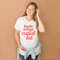 Valentine's Day Shirts Pregnancy Reveal Look What Cupid Did Shirt, Unisex T-Shirt