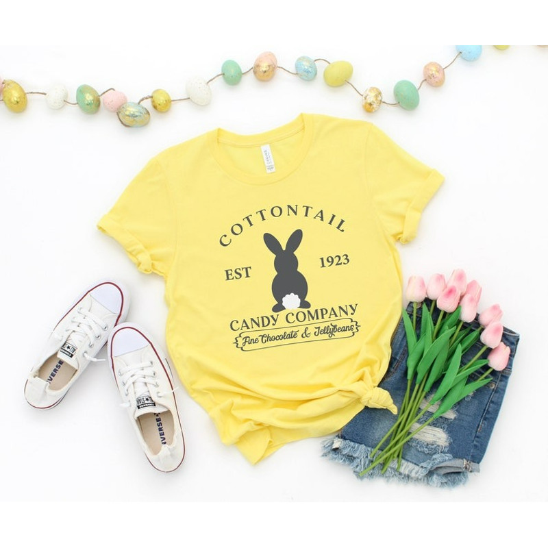 Cottontail Candy Company Easter Shirt,Easter Shirt For Woman, Unisex T-Shirt