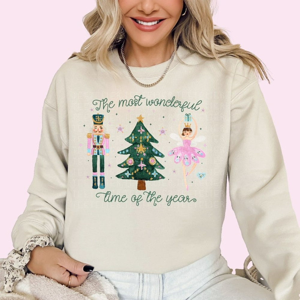Christmas Sweatshirt The Most Wonderful Time Of The Year Holiday Shirts For Kids, Unisex Sweatshirt, Hoodie