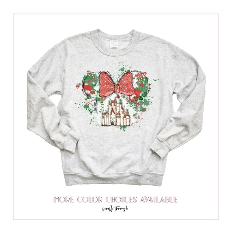 Christmas Castle Sweatshirt, Unisex Sweatshirt, Hoodie