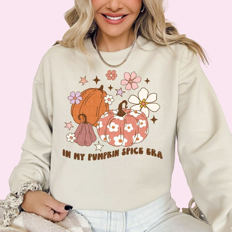 Pumpkin Spice Sweatshirt Fall Sweatshirt In My Pumpkin Spice Era Shirt, Unisex Sweatshirt, Hoodie