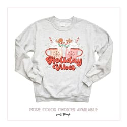 christmas sweatshirt,holiday vibes shirt,winter coffee sweatshirt, unisex sweatshirt, hoodie