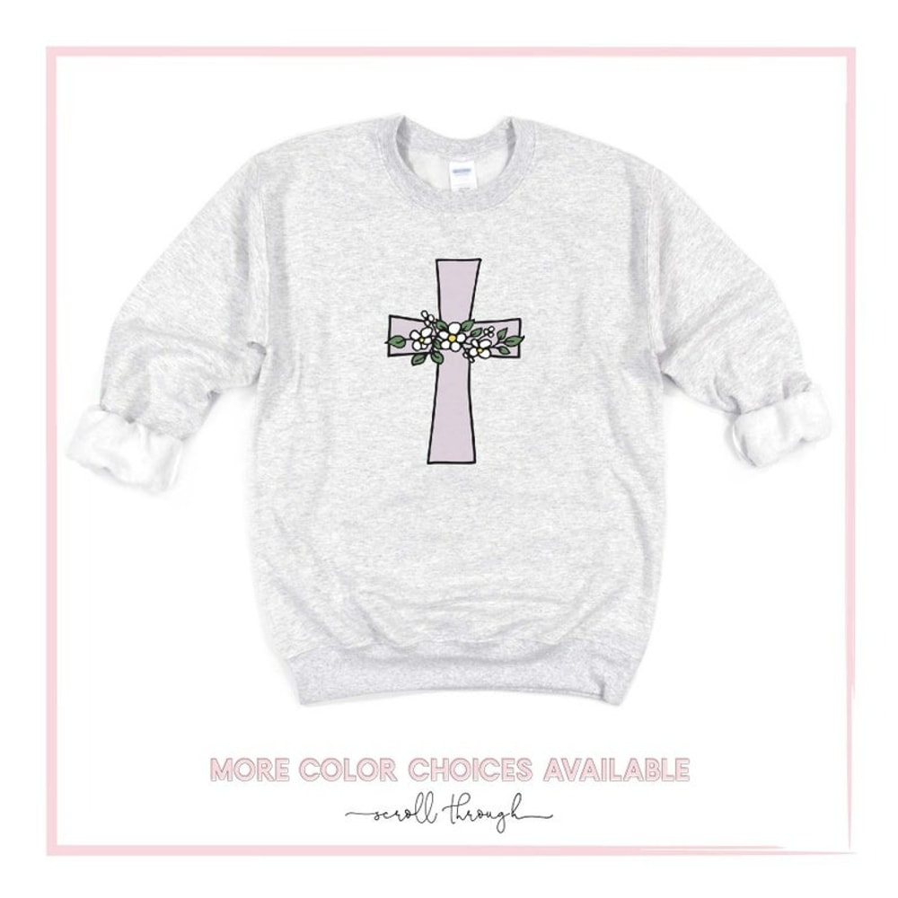 Easter Sweatshirt, Faith Cross Easter Shirt, Christian Jesus Shirts, Unisex Sweatshirt, Hoodie