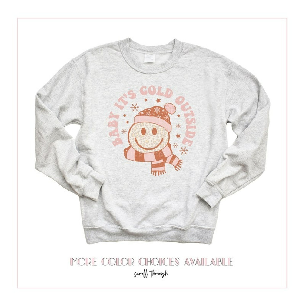 Christmas Sweatshirt For Kids Baby It's Cold Outside Shirt, Unisex Sweatshirt, Hoodie