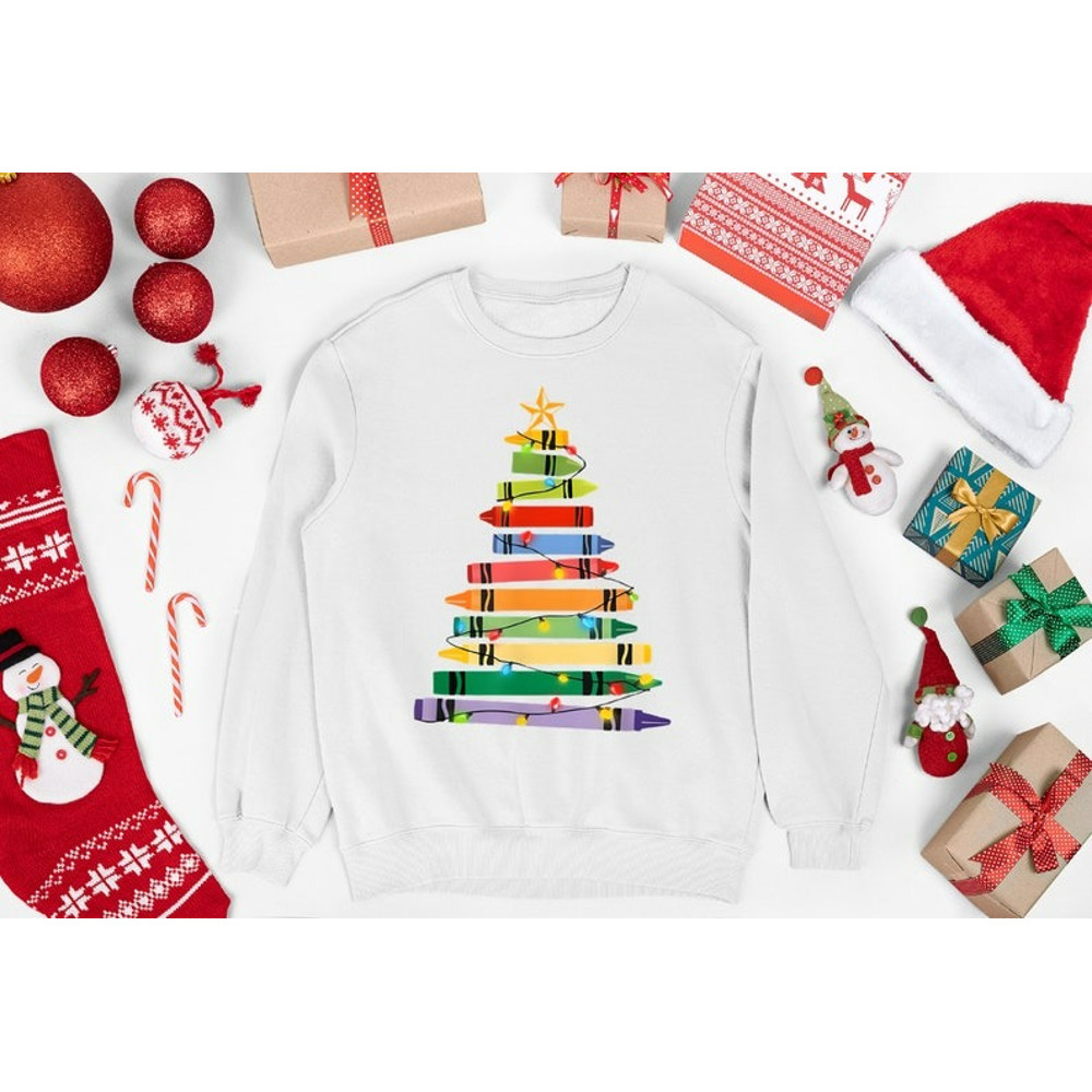 Art Teacher Christmas Sweatshirt, Teacher Gifts, Kindergarten Teacher Sweater, Unisex Sweatshirt, Hoodie