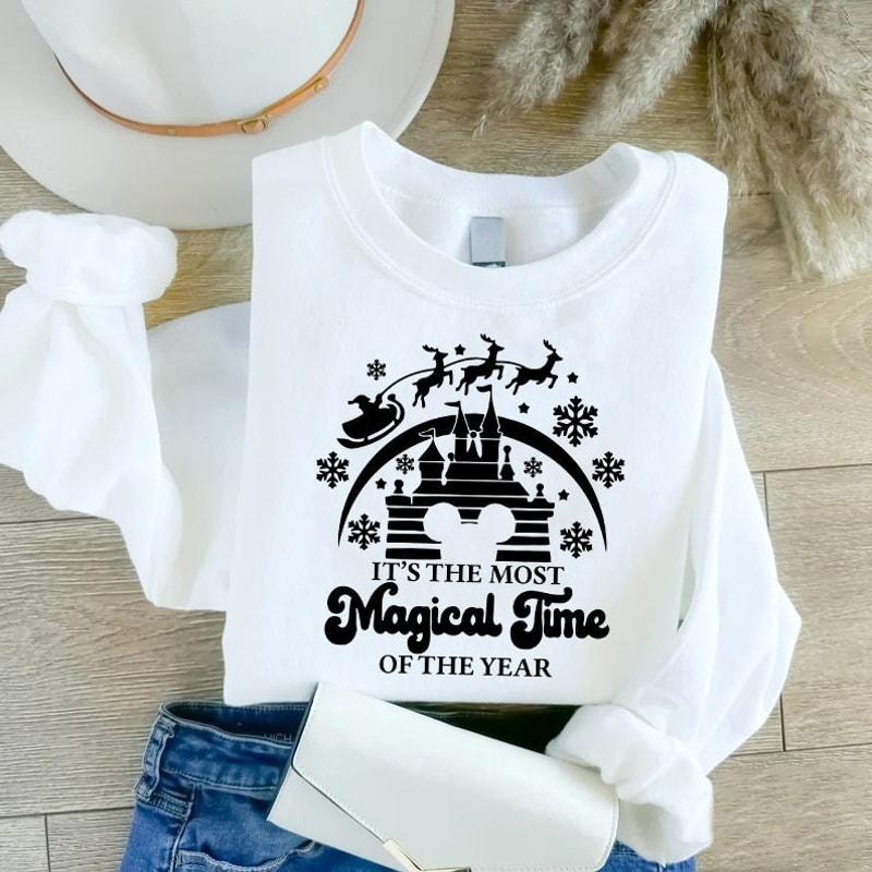 Its The Most Magical Time Of The Year Sweatshirt, Disney Christmas Shirt