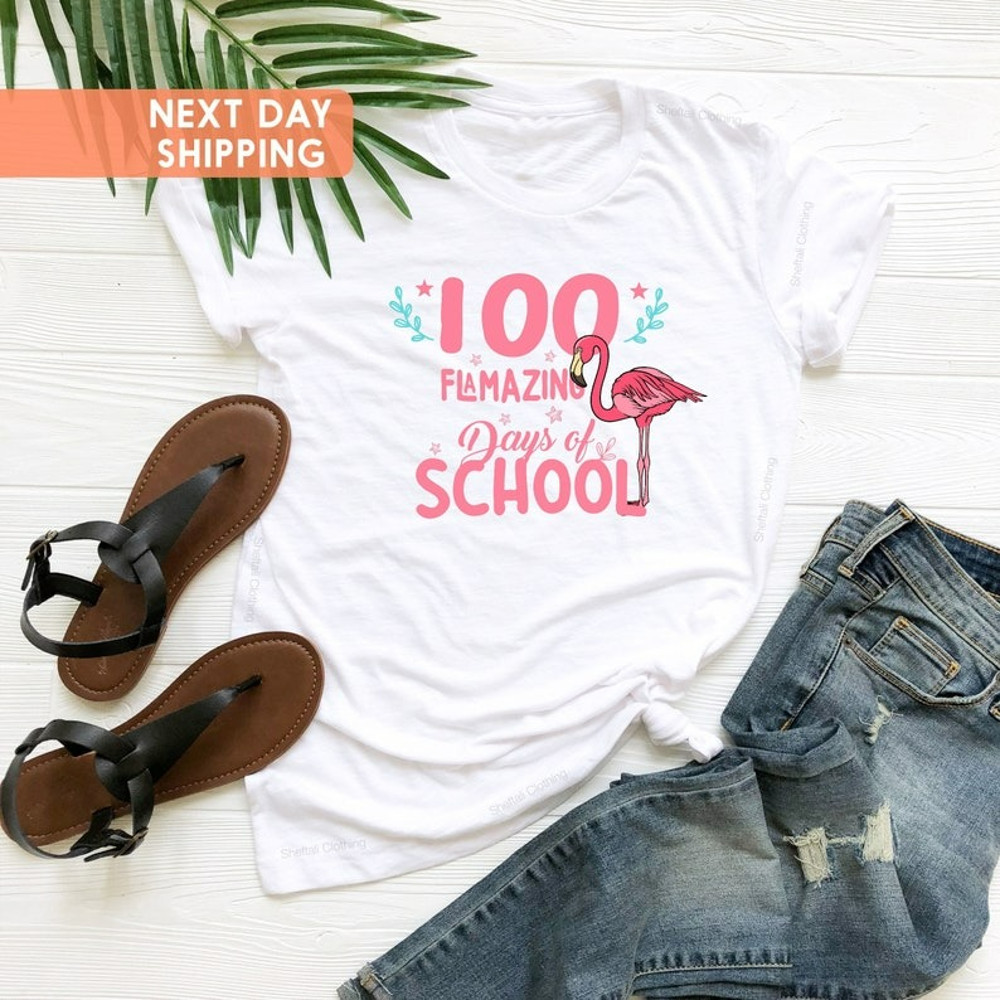 100 Days Of School Shirt, Student Gift Shirts, Teacher Appreciation, Unisex T-Shirt