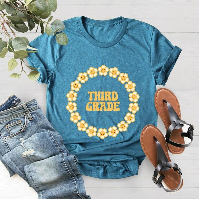 3rd Grade Teacher Shirt, Hello 3rd Grade Teacher Shirts, 3rd Grade Team Shirt, Unisex T-Shirt