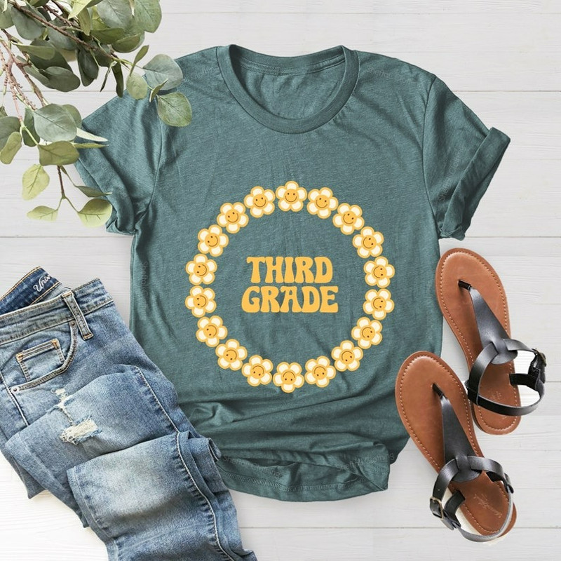 3rd Grade Teacher Shirt, Hello 3rd Grade Teacher Shirts, 3rd Grade Team Shirt, Unisex T-Shirt