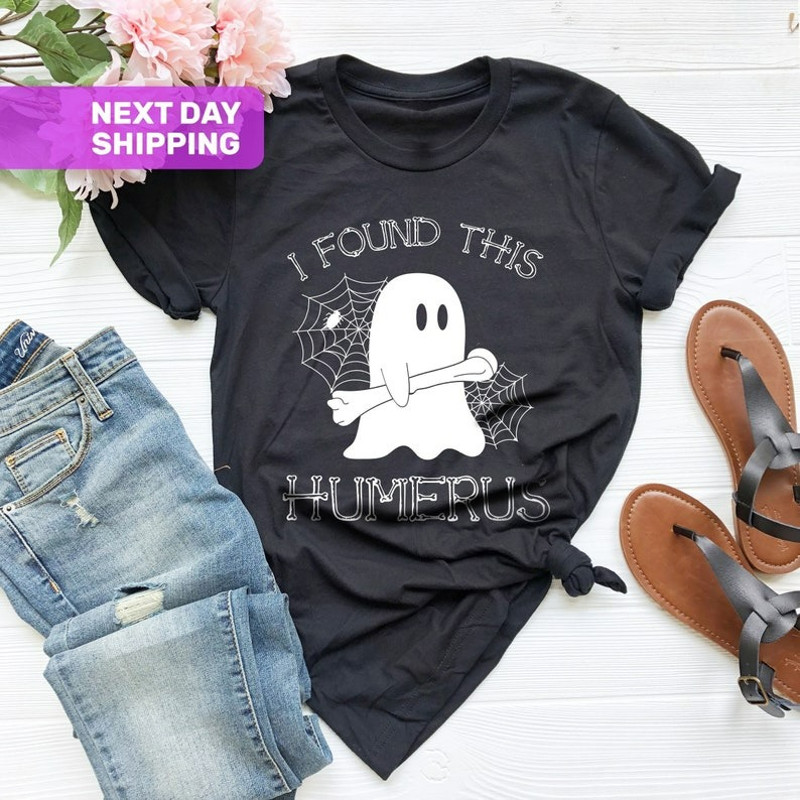 I Found This Humerous Shirt, Funny Doctor Ghost Tees, Nurse Gift Shirt, Unisex T-Shirt