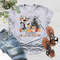 Happy Hallothanksmas Shirt, Happy Halloween Thanksgiving Christmas Shirt, Unisex T-Shirt