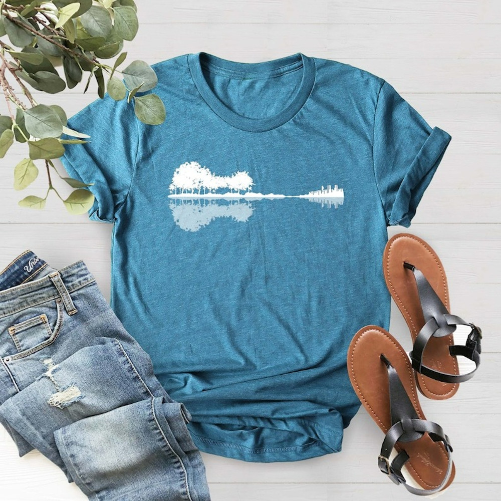 Guitar Shirt, Funny Guitar Shirt, Guitar T shirt, Musician Shirt, Gift for Best Friend, Unisex T-Shirt