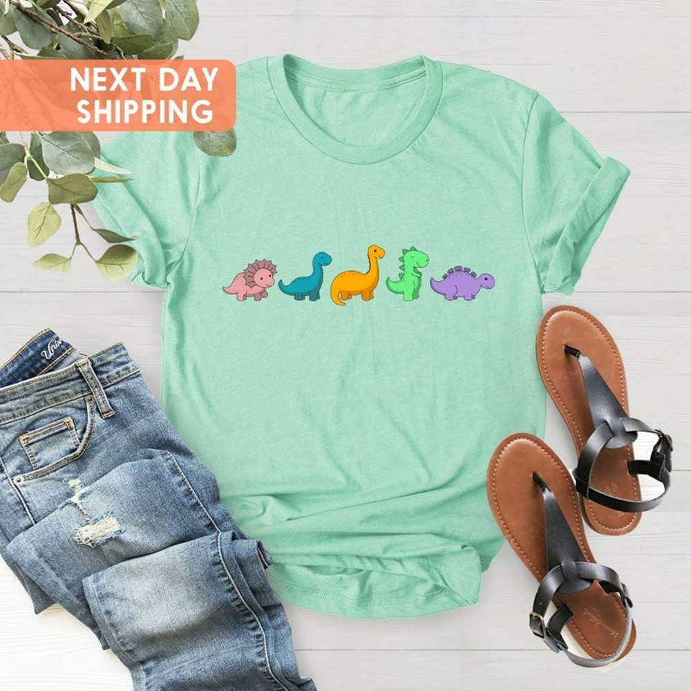 Dinosaur Evolution, Gift for Geologist, Saurus Shirt, Cute Saurus Shirt, Unisex T-Shirt
