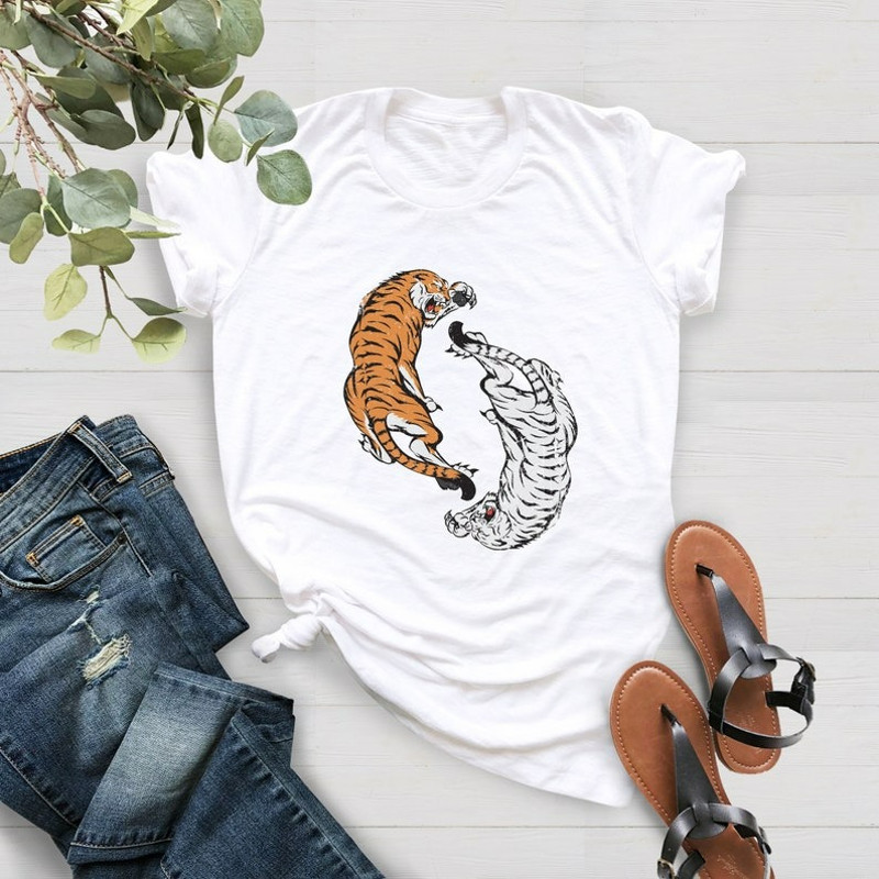 Vintage Tiger Shirt, Animal Lover Shirt, Tiger Shirt, Leopard Tiger Shirt, Unisex T-Shirt