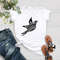Hummingbird Shirt, Bird Lover Shirt, Floral Hummingbird Shirt, Unisex T-Shirt