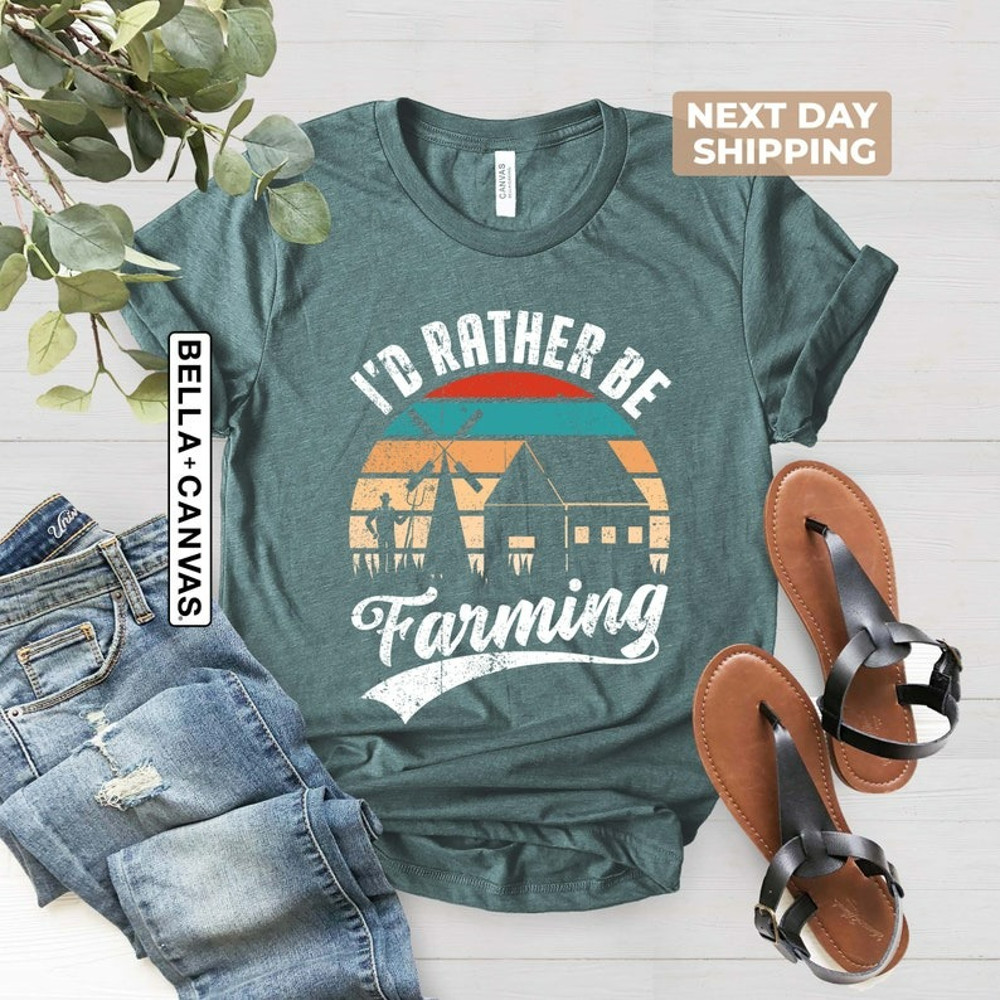 Funny Men's T-Shirt, Farmer Dad Shirt, Gift For Farmer Dad, Graphic Tee, Unisex T-Shirt