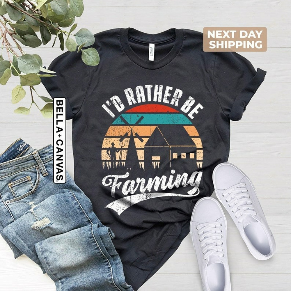 Funny Men's T-Shirt, Farmer Dad Shirt, Gift For Farmer Dad, Graphic Tee, Unisex T-Shirt