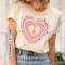 Peace Sign Cute Valentines T-Shirt, Valentines Shirt, Positive Vibes Shirt, Unisex T-Shirt