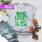 One Lucky Nurse Shirt, Clover Stethoscope Shirt, Gift for Nurse, Nurse Shamrock Shirt, Unisex T-Shirt