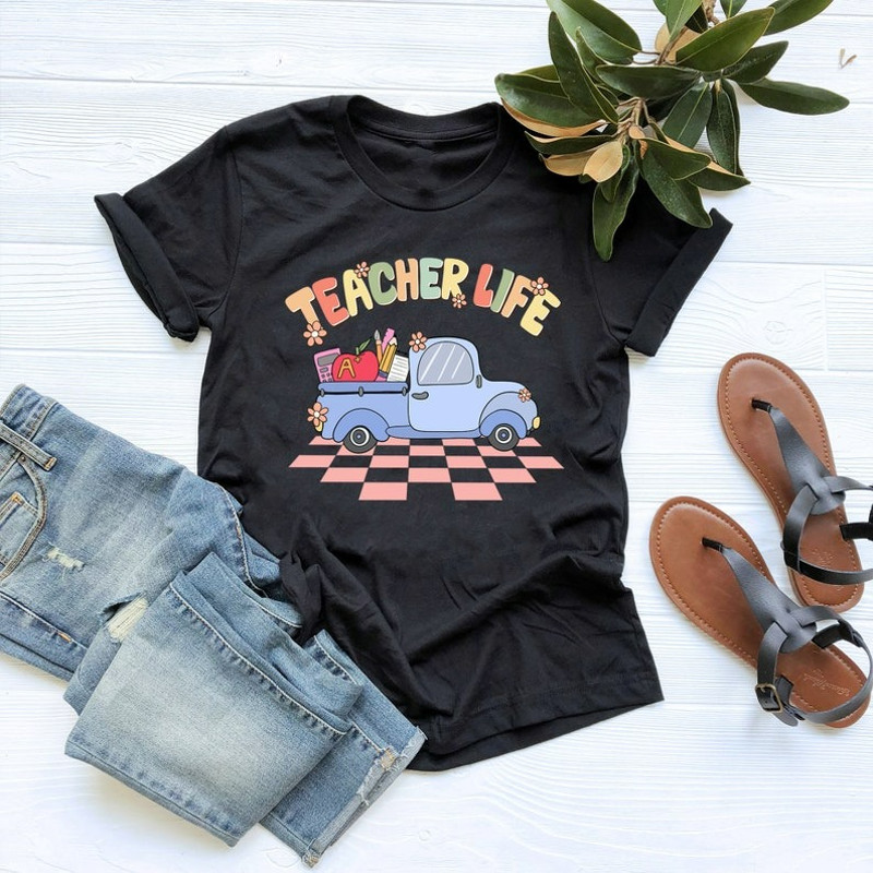 Teacher Life Shirt Gift for Teacher, Teacher Vacation Shirt, Teacher Mode Shirt, Unisex T-Shirt