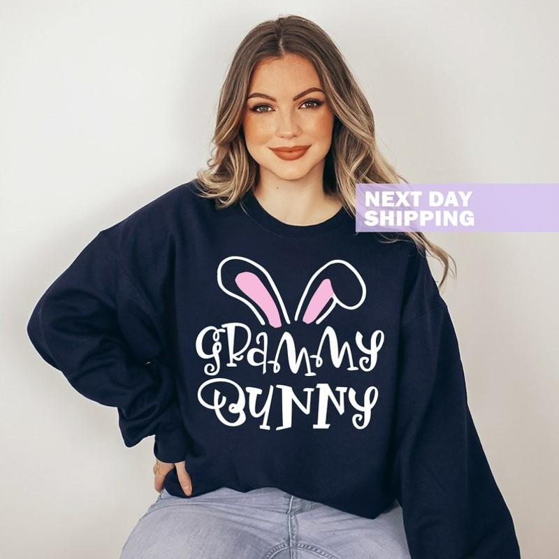Grammy Easter Sweatshirt, Grammy Bunny Sweater, Easter Nana Sweater, Unisex Sweatshirt, Hoodie