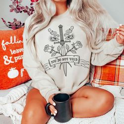 original design you do not yield, unisex sweatshirt, hoodie