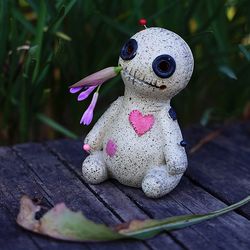 cute voodoo doll backflow incense holder