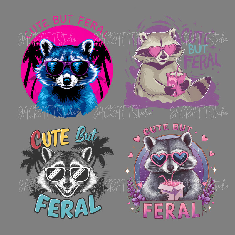 Cute-But-Feral-Racoon-Meme-PNG-Bundle-Digital-Download-Files-3105241098.png