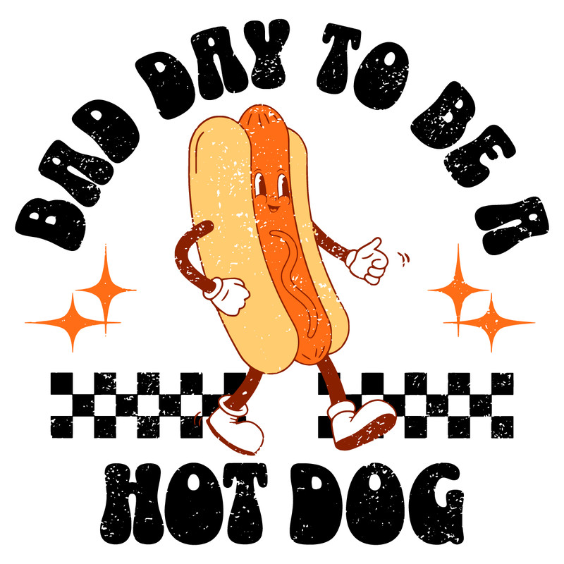 Checkered-Bad-Day-To-Be-A-Hot-Dog-SVG-Digital-2406241041.png