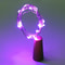 Cork Wine Bottle String Light purple
