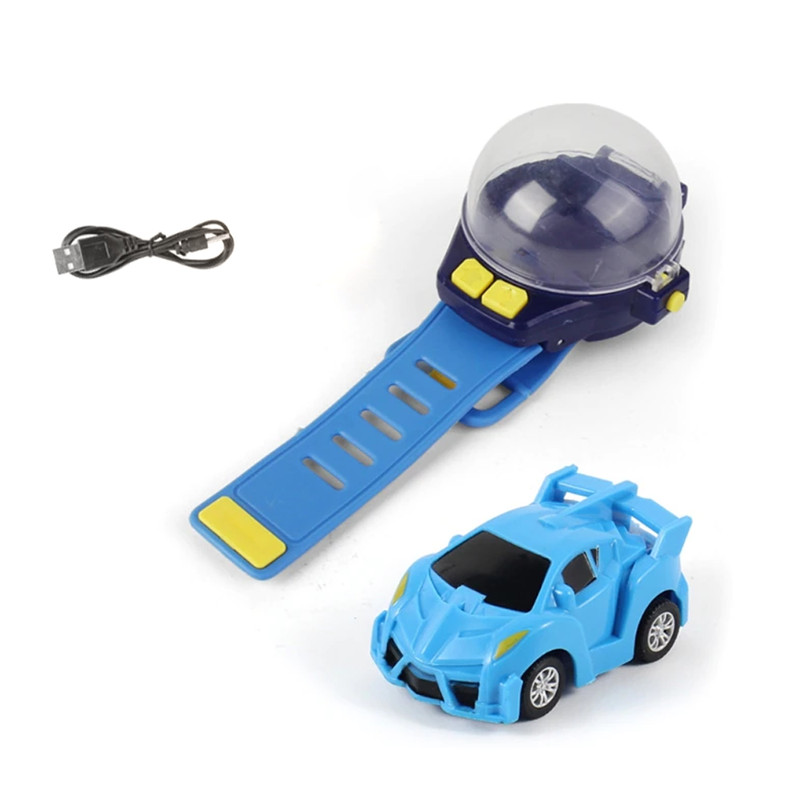 Mini Remote Control Watch Car Blue 1