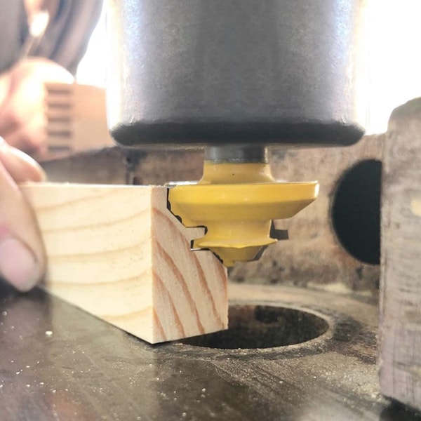 45° Lock Miter Router Bit – Precision Woodworking | Inspire Uplift