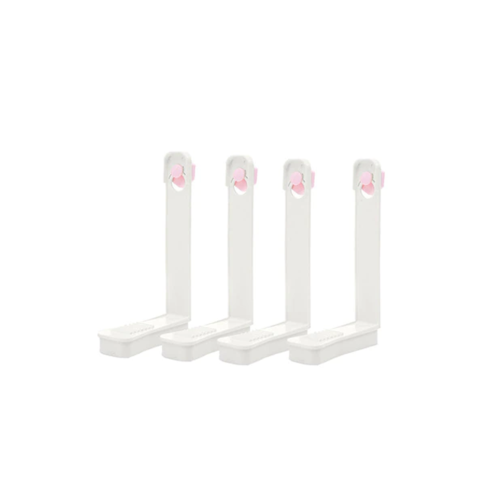 bedsheetgrippersclipset pink