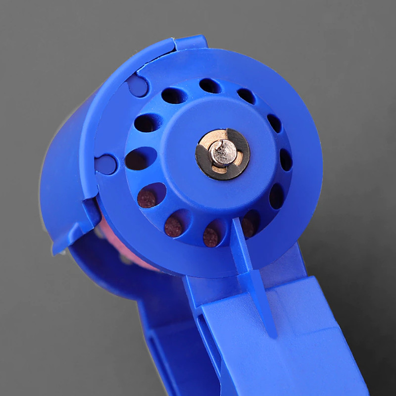 portable drill bit sharpener