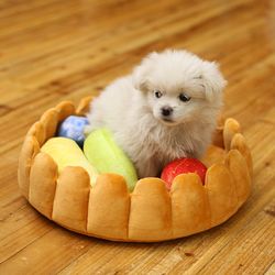 Fruit Tart Bed for Dogs & Cats