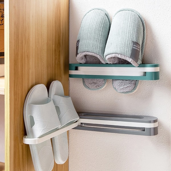 Waterproof Self-Adhesive 3-in-1 Slipper Rack - Inspire Uplift