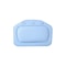 3D AirMesh Luxury Bathtub Pillow blue