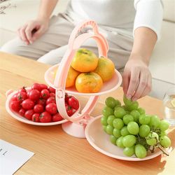 Foldable 3-Ply Fruit Plate