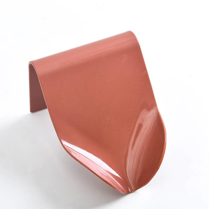 Creative ABS Drain Soap Tray red
