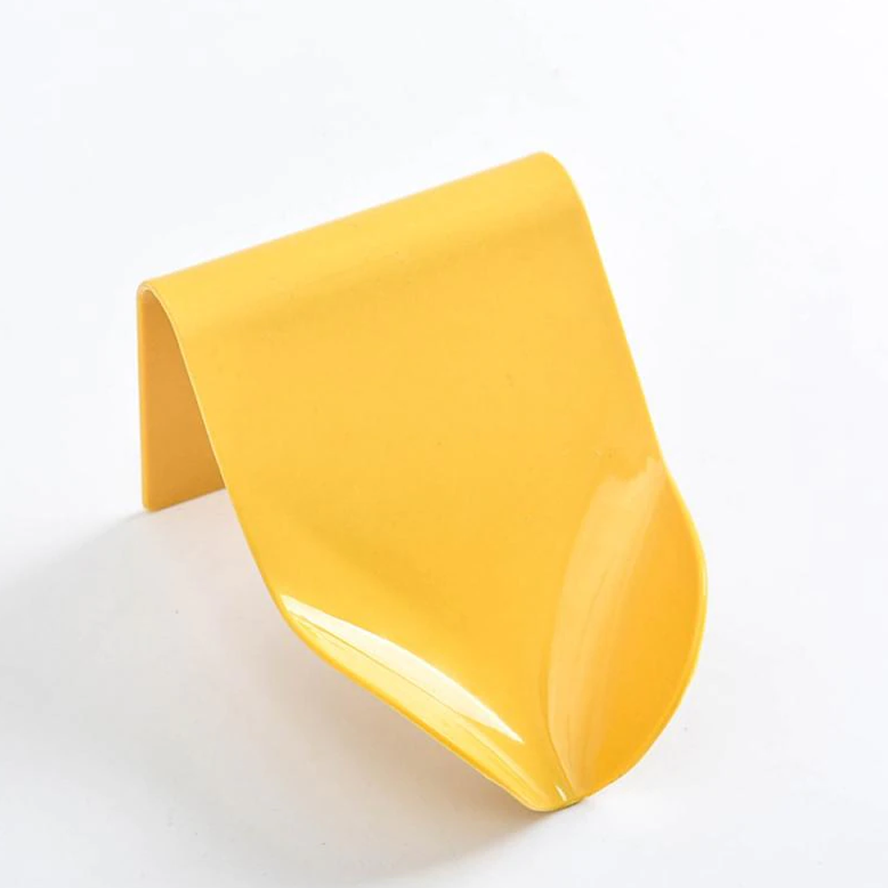 Creative ABS Drain Soap Tray yellow