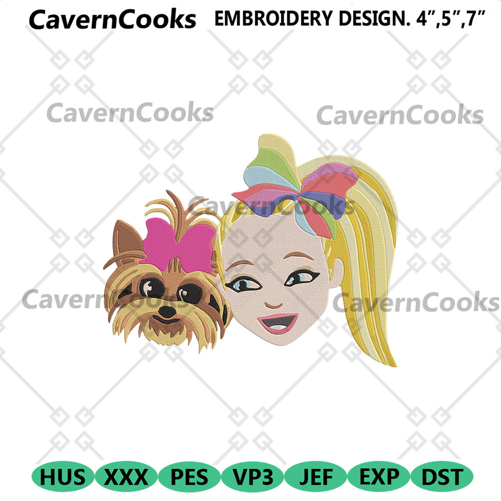 Cute-JoJo-Siwa-Dog-Machine-Embroideyr-Design-Download,-Dog-Love-EM14062024JOJO29.png