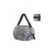 foldabletraveloneshoulderportableshoppingbag zebra