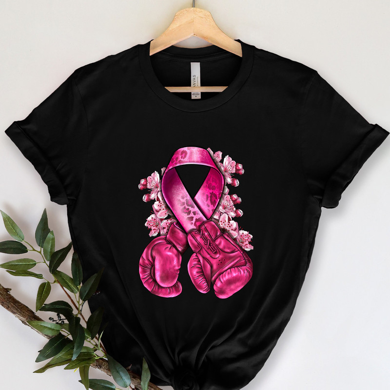 Breast Cancer With Boxing Gloves Shirt Pink Ribbon Sweatshirt Breast Cancer Shirt Cancer Awareness Sweatshirt Shirt For Women.jpg