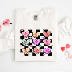 be mine sweatshirt, conversation hearts shirt, xoxo sweatshirt, valentines day shirt, couple shirt, gift for her, gift f