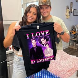 valentine custom photo valentine shirt  i love my boyfriend custom photo shirt  gift for her him 2024 shirt  custom coup