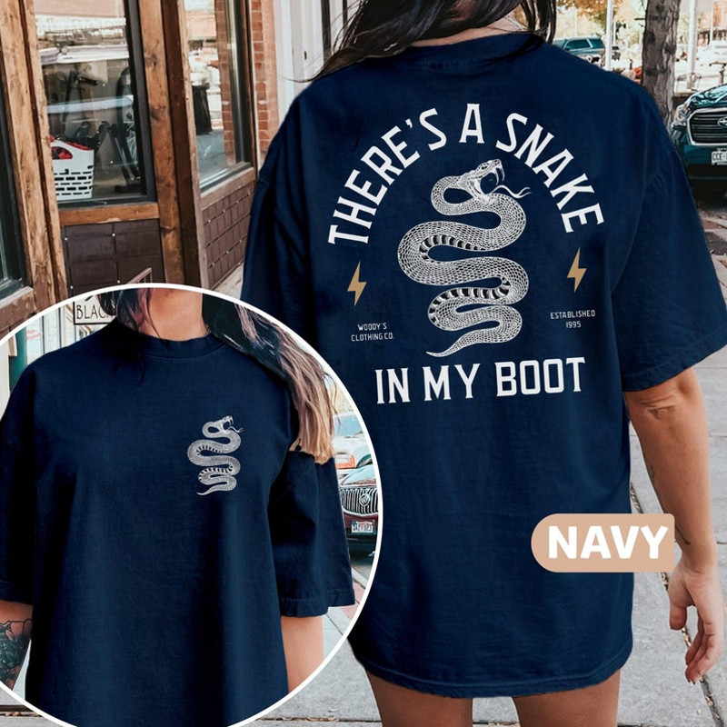 Snake In My Boot Unisex Shirt, Toy Story Shirt for Guys, Woody Toy Story Shirt for Men, Women, Retro Disney Tee3.jpg