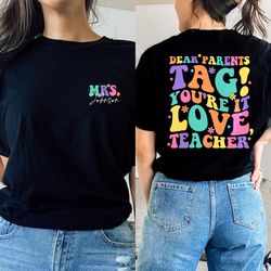 custom teacher shirt, last day of school shirt