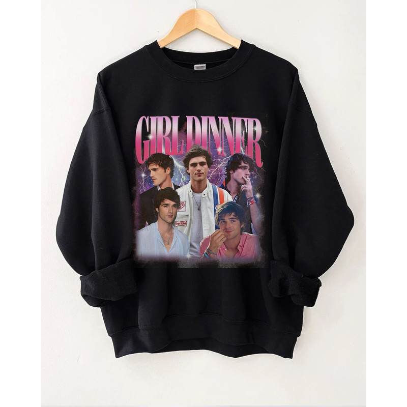 Jacob Elordi Shirt, Jacob Elordi Saltburn Shirt, Girl Dinner Shirt, Saltburn Merch, 90s Bootleg Shirt, Graphic Tees for Fan.jpg