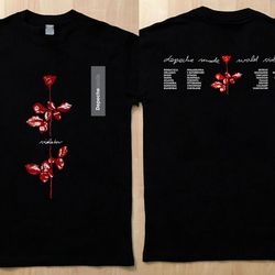 1990 depeche mode world violator concert unisex t-shirt, 90s violator tour shirt, dm band concert shirt, great gift for