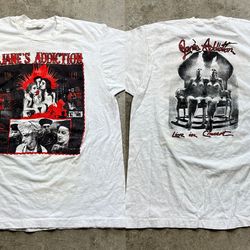 1990s janes addiction live in concert unisex t-shirt, 90s janes addiction live tour shirt, great gift for fan, halloween